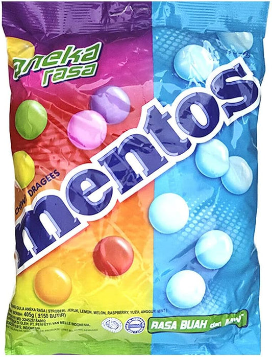 MENTOS 405 G CHEWY DRAGEES*150