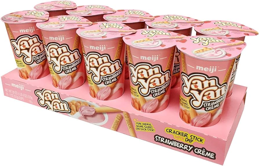 Yan Yan Strawberry meiji *10