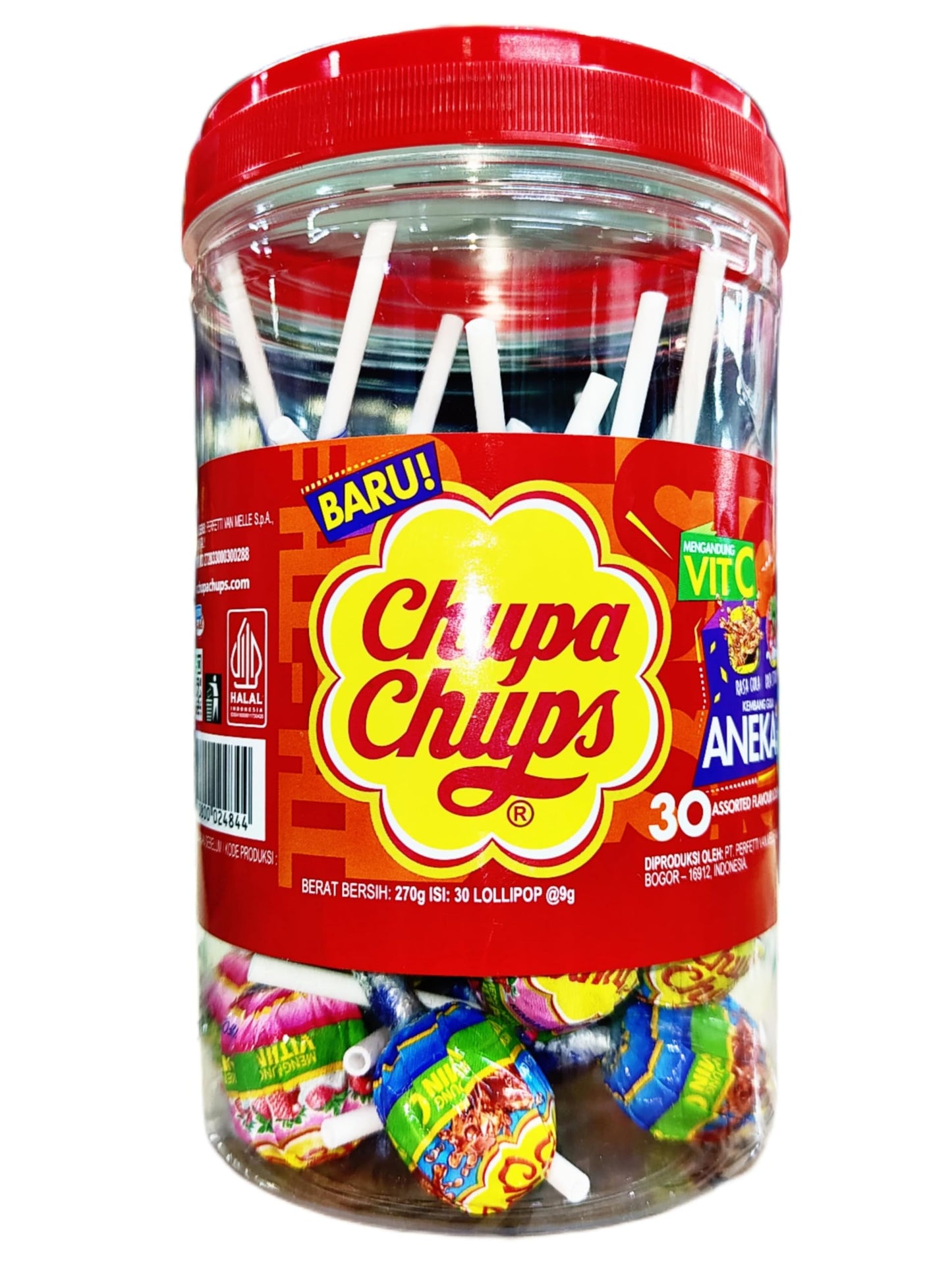 Chupa Cups lollipop Jar 270g*30