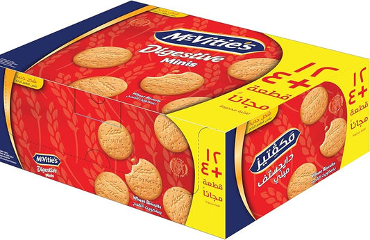 Mcvities Digestive Mini Original 12+4