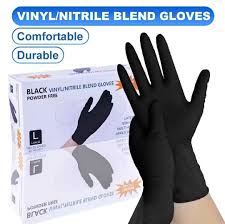 MEDICAL GLOVES BLACK CITY