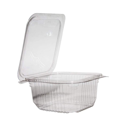 PLASTIC SALAD BOX WITH COVER 250CC*80