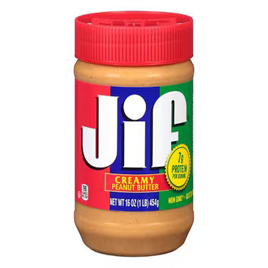 JIF AMERICAN PEANUT BUTTER 454G