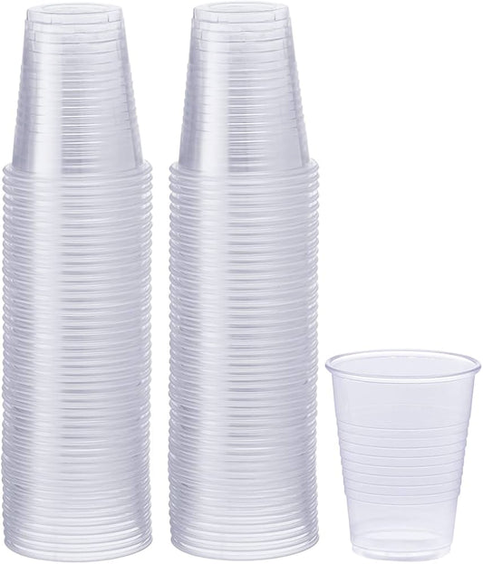 PLASTIC THIN CUPS 180CC *100