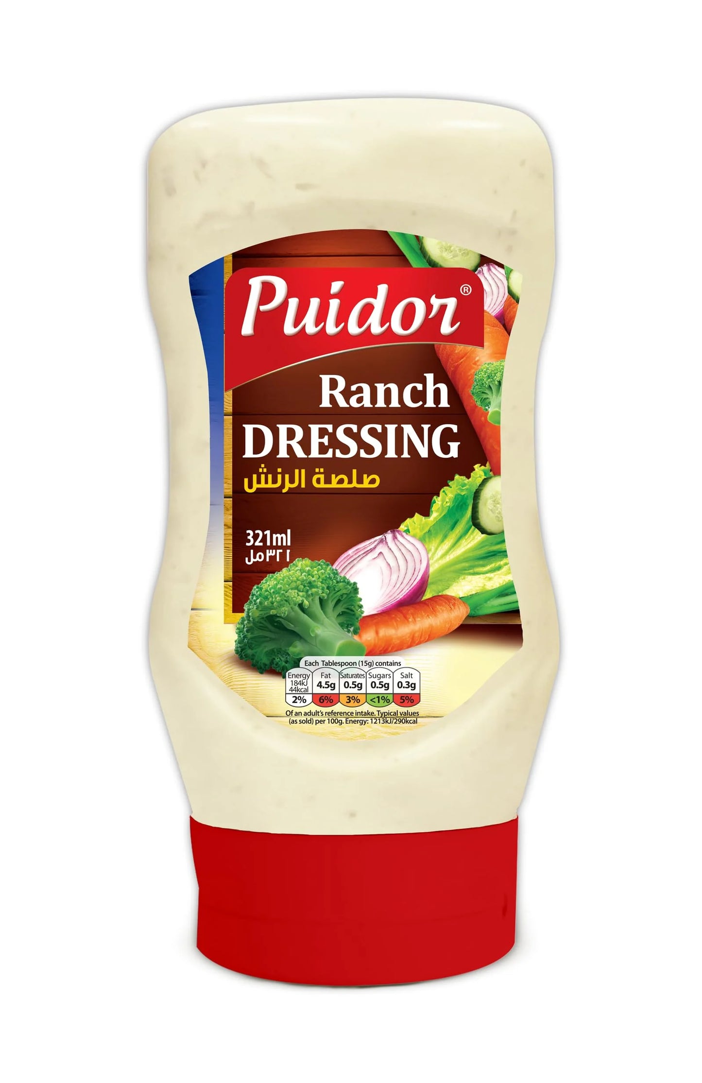 puidor Ranch Sauce Plastic 321 g