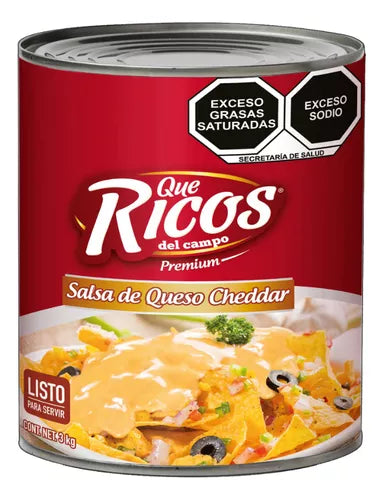 RICOS CHEDDAR CHEESE SAUCE 3KG