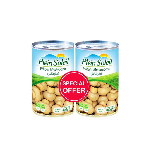 PLEIN SOLEIL 2XWHOLE MUSHROOM CAN