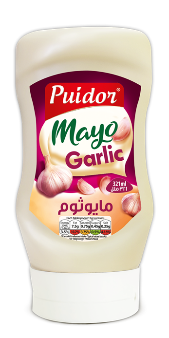 puidor mayo garlic 321g