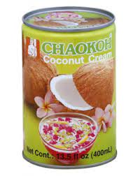 CHAOKOH COCONUT CREAM 400 ML