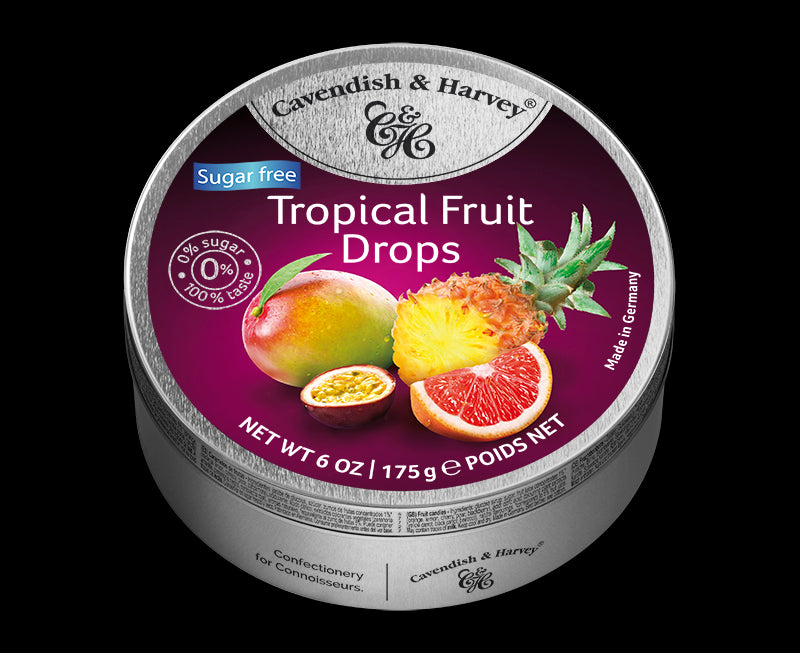 Cavendish Drops Sugar Free 175g