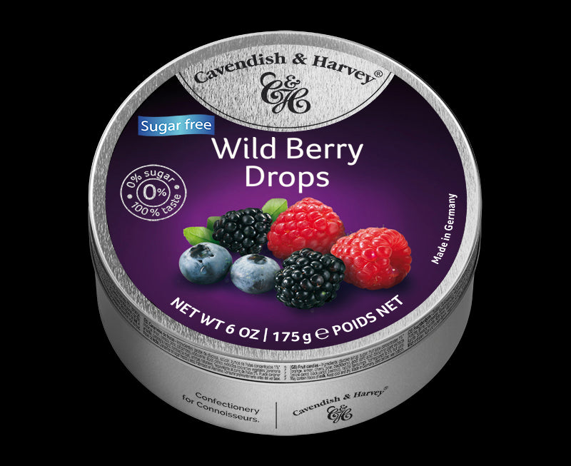 Cavendish Drops Sugar Free 175g