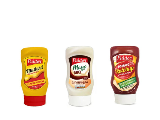 PUIDOR SPECIAL OFFER KETCHUP+MAYO+MUSTARD
