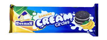 DEEMAH CIRCLES BANANA BISCUITS 24X68G