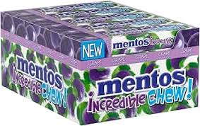 MENTOS INCREDIBLE CHEW 45GX20