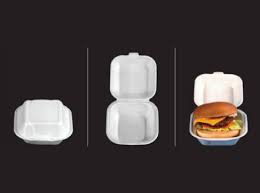 BURGER STYROFOAM BOXES MT4 X 100
