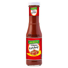 Ketchup Aromate Glass Bottles 340g