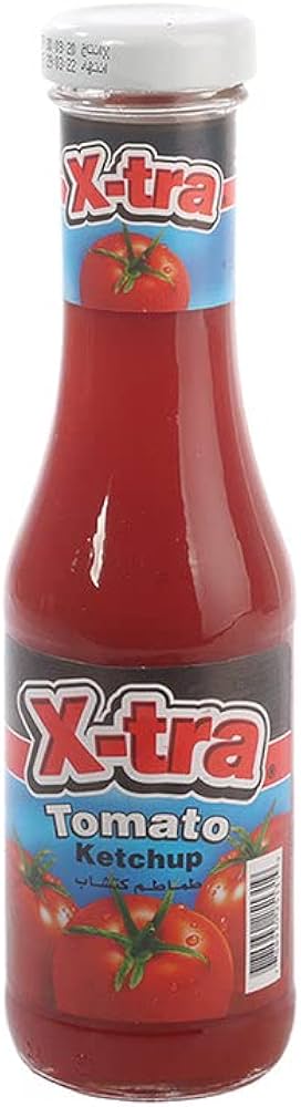 extra ketchup glass 340g