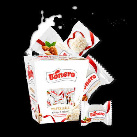 BONERO WAFER BALLS 250G