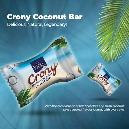 CRONY COCONUT BAR 2KG
