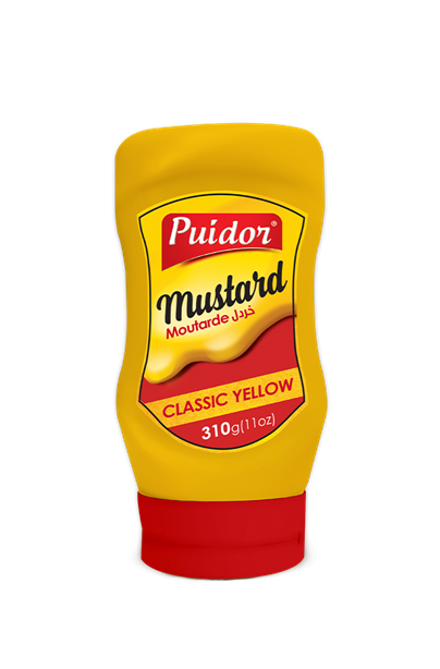 puidor plastic mustard 321 g