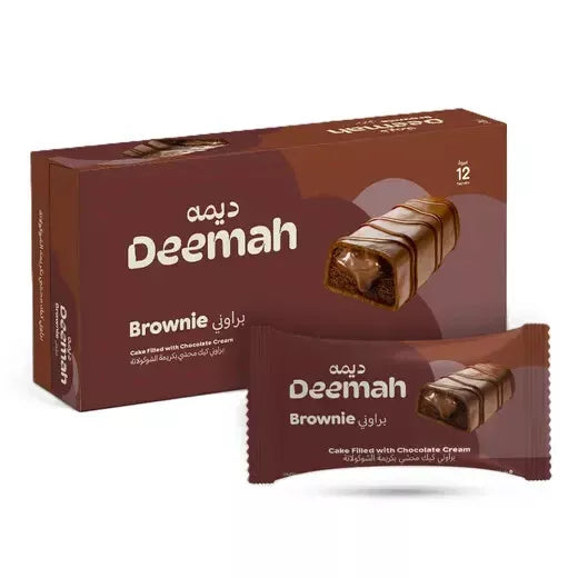 DEEMAH CHOCOLATE BROWNIE *12